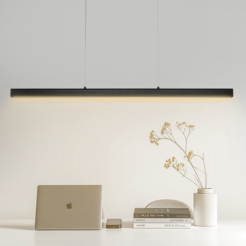 Marnie 1 - Light Matte Black Chandelier Pendant