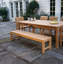 Waverly Outdoor Teak Dining Bench-654166833