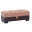 Repose-pieds rembourré en tissu avec rangement Legacy-86778738