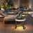 Solar Powered Integrated Led Floor Lamp End Table