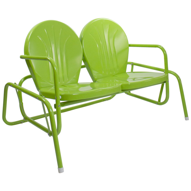 Fauteuil de patio 48,25 po, Vert lime