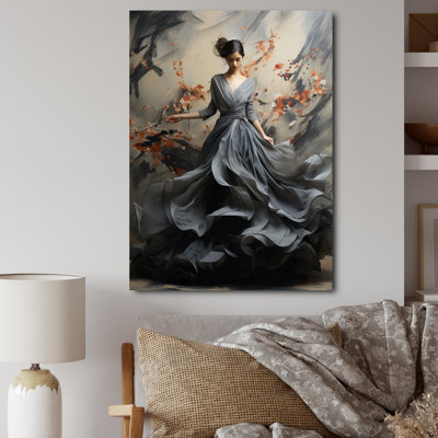 «Ladie Asian Art Ballet Sumi I», reproduction sur toile