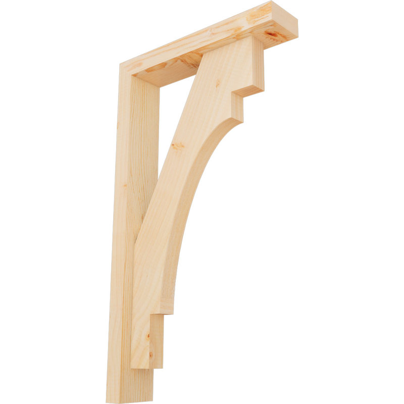 Support Merced Block avec support décalé, 28 x 16, Sapin Douglas de l 3 1/2 (lisse)