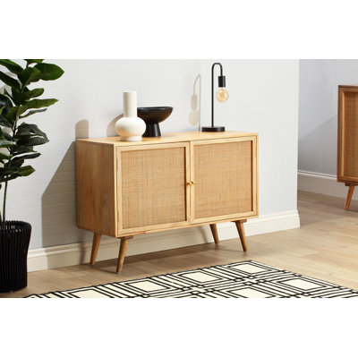 Watheroo Solid Wood 2 - Door Standard Accent Cabinet