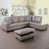 Latte Faux Leather