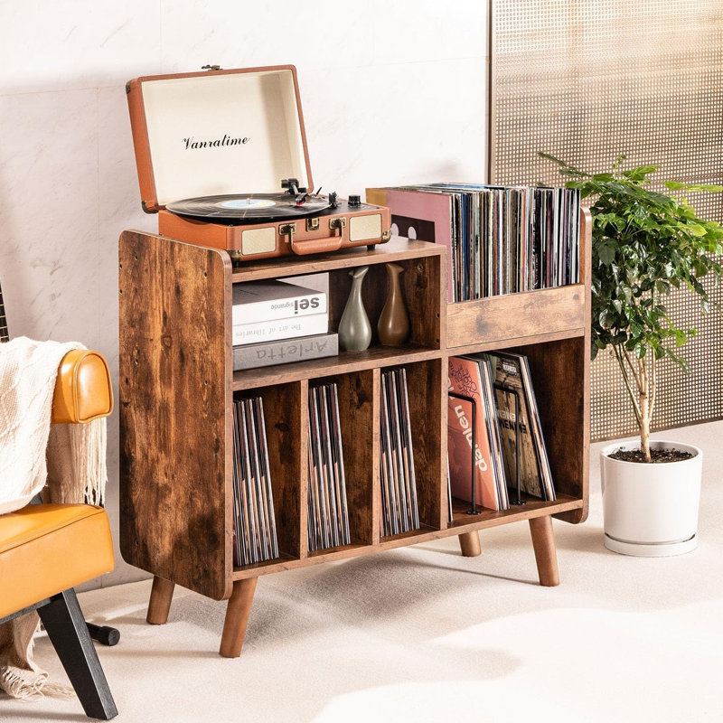 Support pour tourne-disque Mid-Century