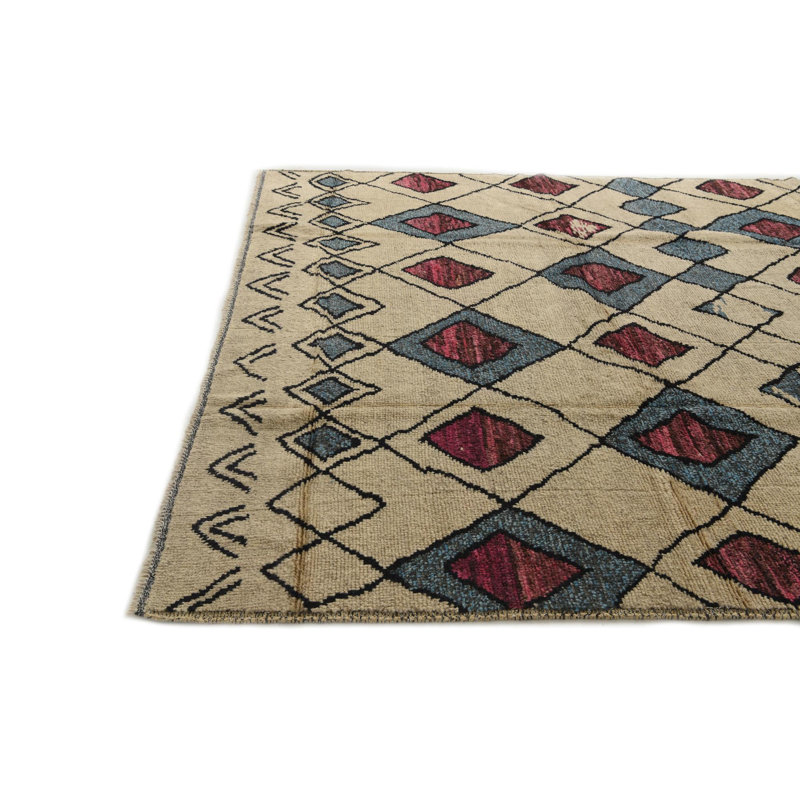 Tapis brun clair 9x12 Pires