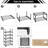 Sturdy Metal Shoe Rack Organizer, Narrow Space-Saving Shoe Shelf For Closets, Entryway, And Hallway, Adjustable And Stackable Shoe Storage Rack