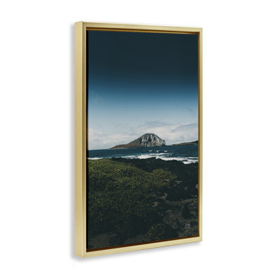  Toile flottante Hawaiian Rocky Shore par Max Blakesberg Studios