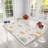 Luxurious Area Rug (4 ft x 6 ft), 100% Polyester, 740 g/m² | Non-Slip Felt Dot Underside, Laminated Sponge for Comfort | Antibacterial, Easy to Clean, Machine Washable at 86°F | Perfect for Living Room & Bedroom Décor-1061868594