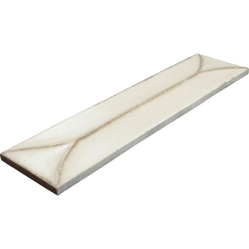 Carrelage mural en porcelaine émaillée Itona 3-1 / 2 x 15 (22 pièces par carton), Vanilla