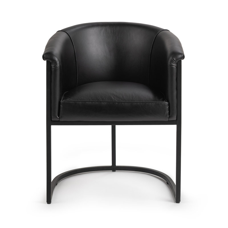 Hester Top Grain Leather Dining Chair