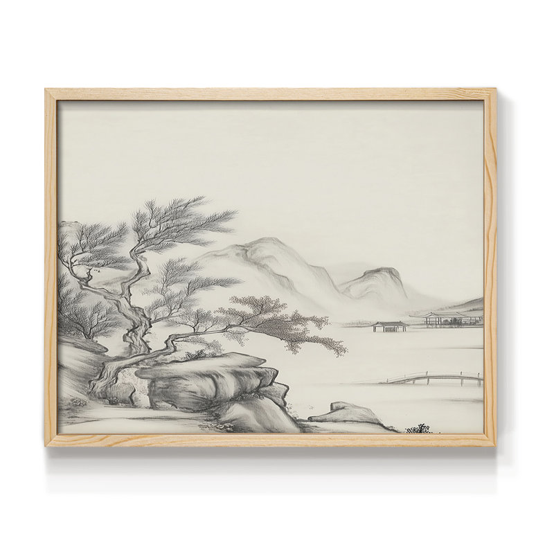 LANDSCAPES Series LV -Framed Print - Restickable