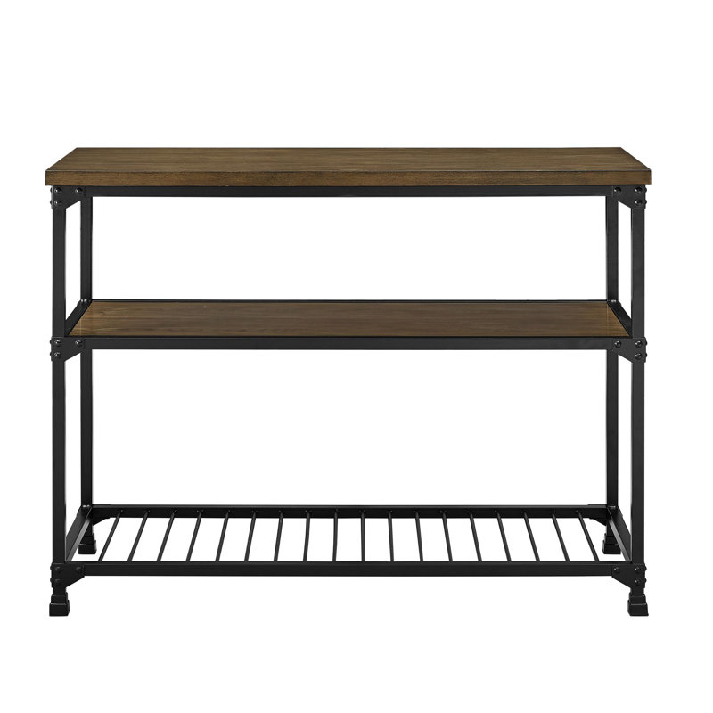 Aerick 122cm W Metal Shelving Unit