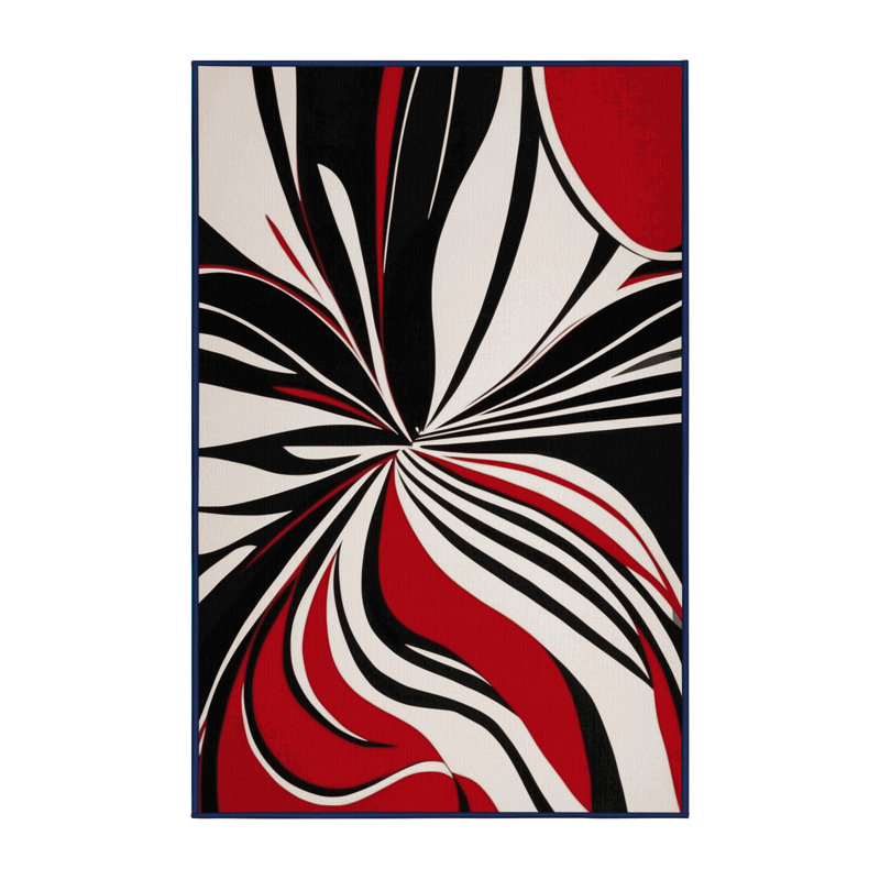 Lunar Vortex Rug, Rectangle 8' x 12'