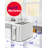 Betty Crocker 2-Slice Toaster, 900W, Variable Toast Shade Control, High Lift Feature, Cool Touch Housing, White