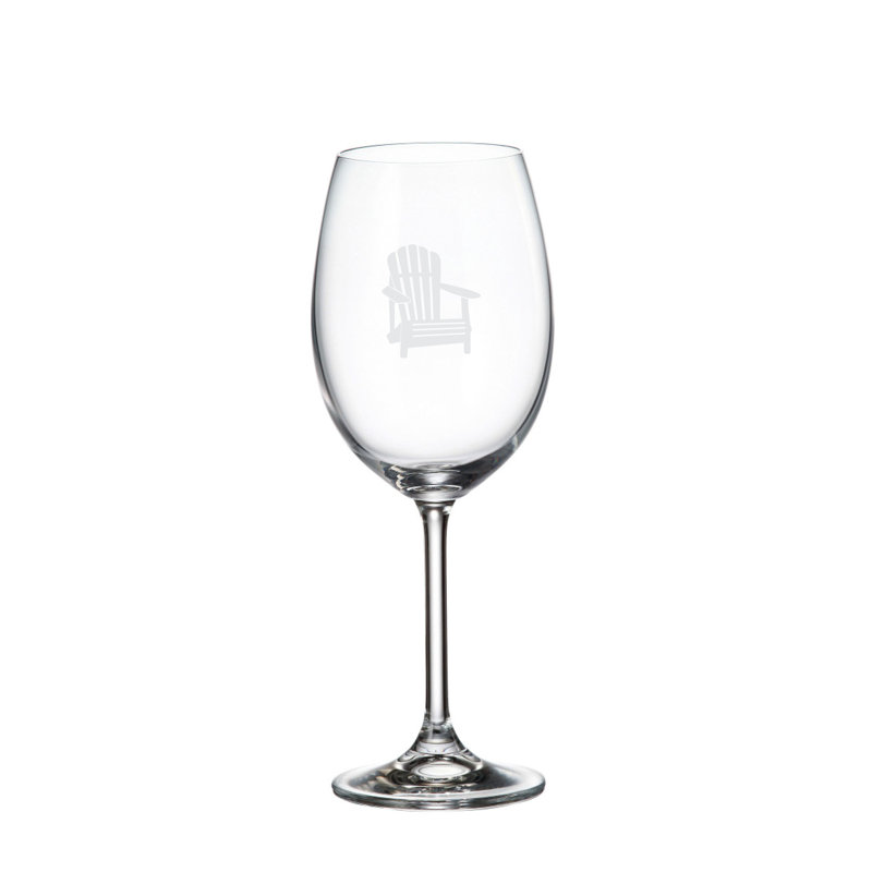 Ensemble de 6 verres à vin rouge en cristal 15 onces
