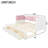 Twin XL To King Size Daybed With Two Storage Drawers And Upholstered Backrest