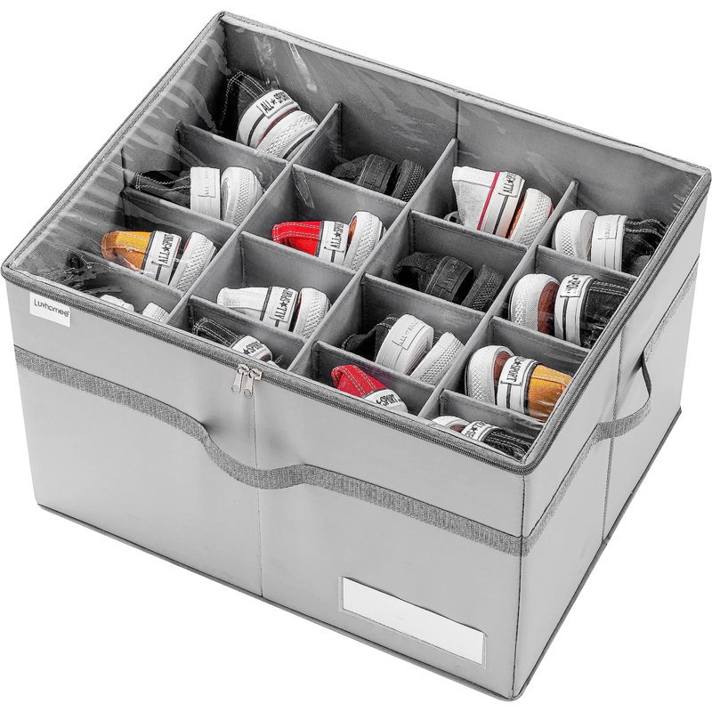 Rangement pour chaussures Nyaomi, Gris