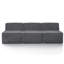 Canapé modulaire en chenille sans accoudoirs 94,5 po Magness-267305794
