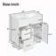 Meuble-lavabo avec 2 tiroirs et tablette réglable