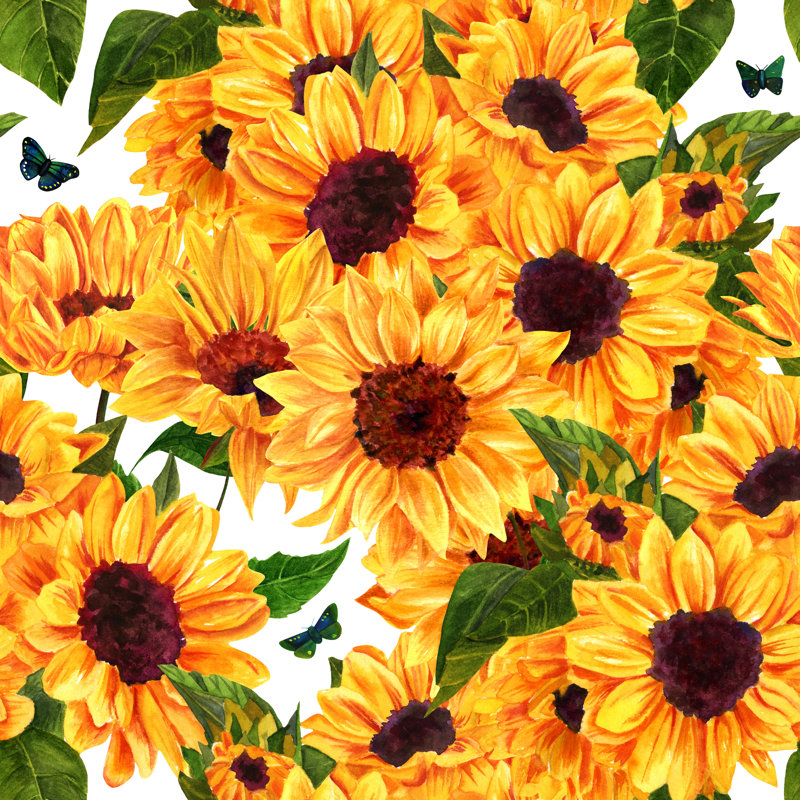 Aquarelle Alexandira par Plateresca, H 12 po x l 12 po