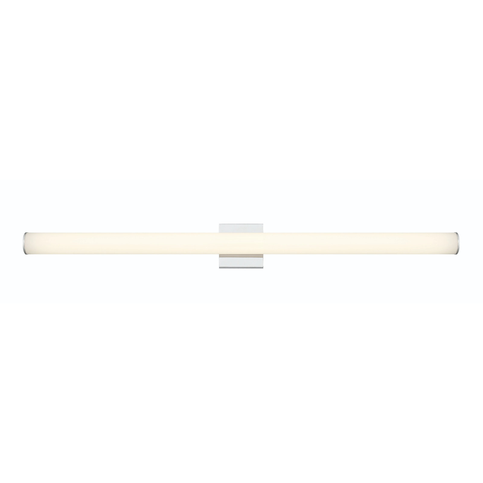 Stepridge Round 27W Vanity Light, 2.5'' H x 48'' W x 2.5'' D, Chrome
