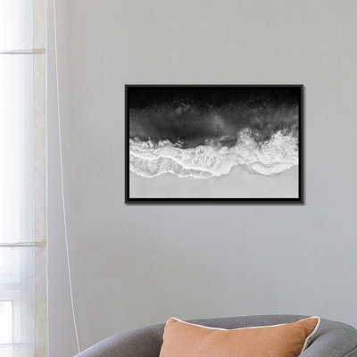 Vagues en noir, gris et blanc par Maggie Olsen