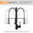 AWZTOO Pull Down Kitchen Faucet-57298193