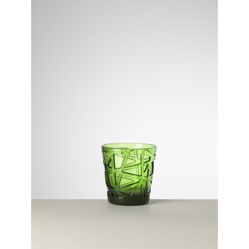 13 oz. David Verre à boire en acrylique, Vert
