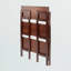 Bibliothèque étagère Arlowe avec trois tablettes pliables, H 38,21 po x l 27,53 po x P 10,89 po-2012015653