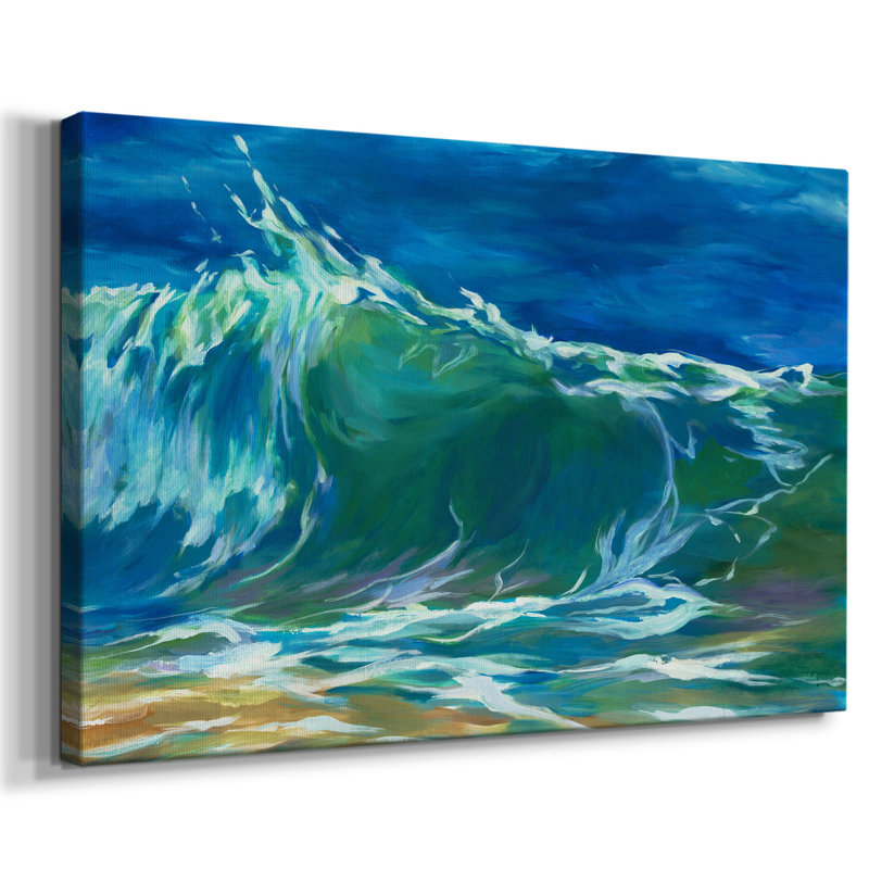 Toile tendue Green Flash-Gallery, H 12 po x l 18 po
