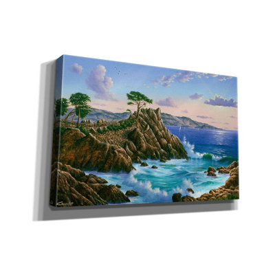 'Lone Cypress, Carmel, CA' by Eduardo Camoes, Canvas Wall Art