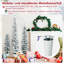 Lighted Artificial Spruce Christmas Tree