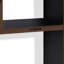 Suffield 4-Shelve Manufactured Wood Asymmetrical Tiered Shelf-1615564869