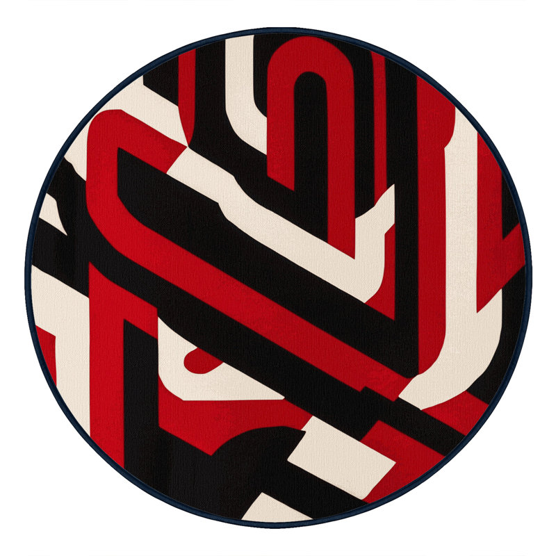 Crimson Depths Rug, Round 4'