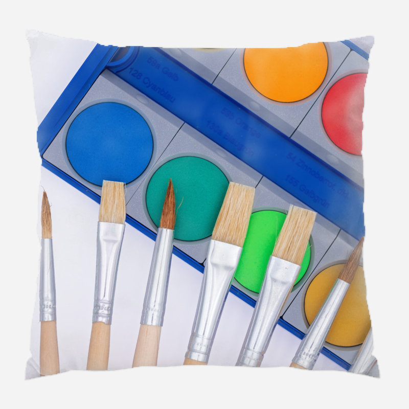 Boozer Colour Throw Pillow, Microsuede, Indoor