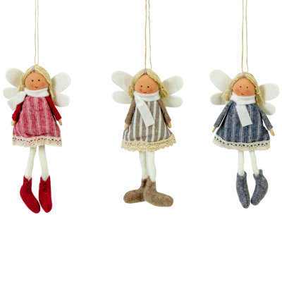 Hanging Angel Doll Christmas Ornament