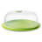 INSTAVAC Ready-Serve Domed Food Storage Container, BPA-Free 4-Piece Nesting Set with Vacuum Seal