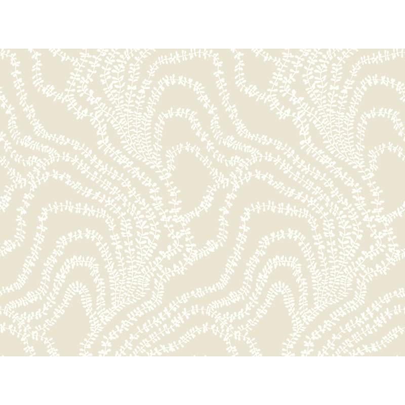 Papier peint String of Pearls, Beige