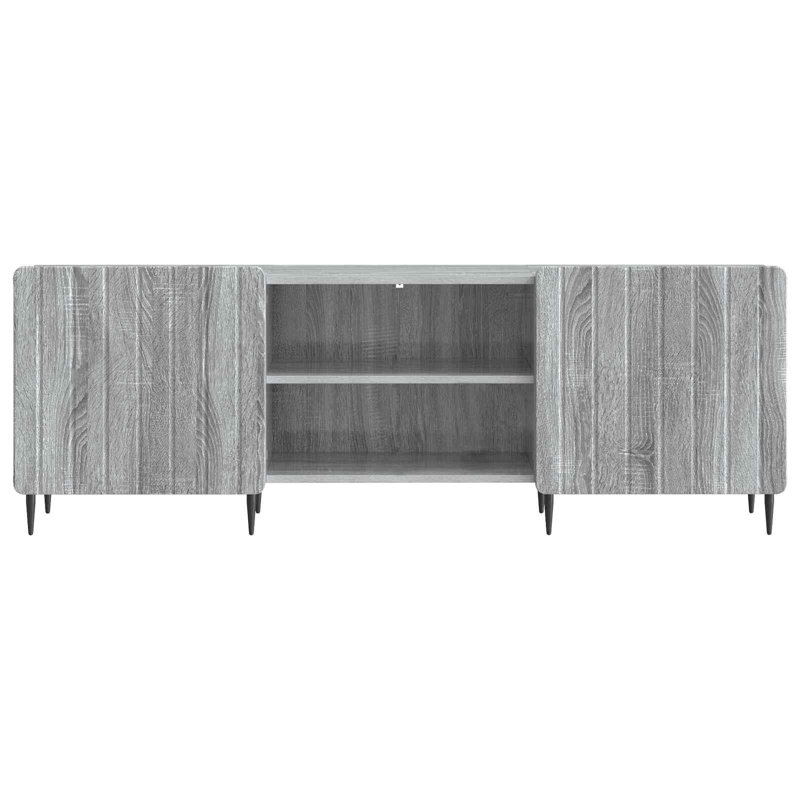 TV Stand, 52cm H x 150cm L x 31cm W, Grey Sonoma