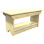 Table basse en bois massif Brexlyn