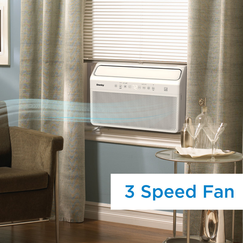 Danby 10000 BTU White Window Air Conditioner with Remote