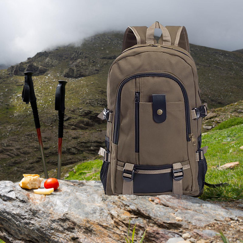 Sac à dos en toile Sac à dos décontracté pour homme Sac à dos pour homme Sac à dos d'ordinateur Sac de voyage pour étudiant