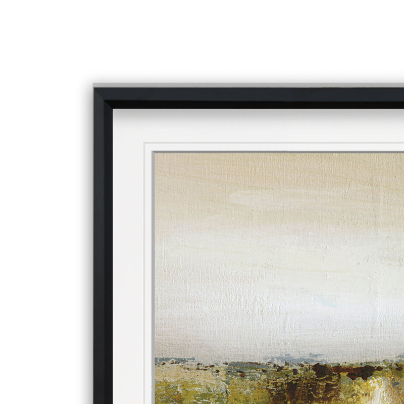 «Road Home», reproduction d'impression encadrée, H 17,5 po x l 17,5 po x P 1,5 po, Cadre argenté