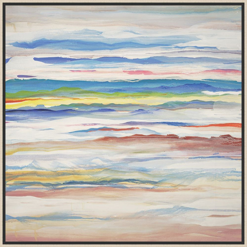 Beach Day 2 Print, 32" H x 32" W x 2" D