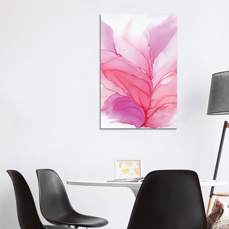 Pink Bloom - Wrapped Canvas Art Prints - Wrapped Canvas Gallery-Wrapped Canvas Giclée, 101.6cm H x 66.04cm W