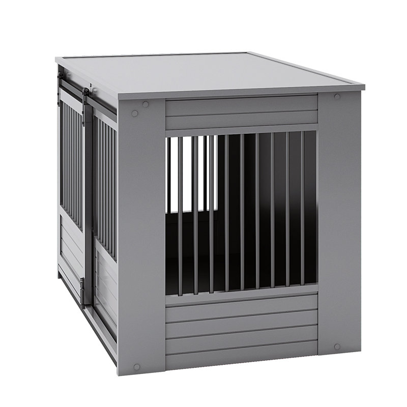 Table de bout Tucker Murphy, Très grand (H 29,92 po x l 27,87 po x P 43,07 po), Gris