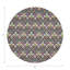 Infinity Knot Original Vegan Leather Round Coasters