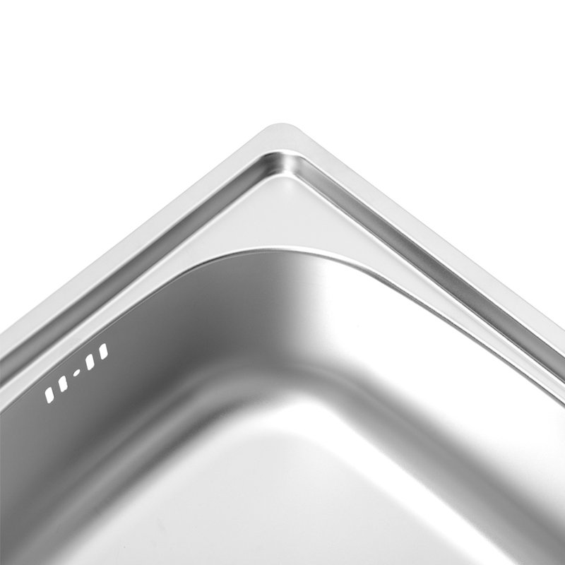 Belfry Kitchen Eva 395mm W Single Bowl Stainless Steel Drop-In Kitchen Sink